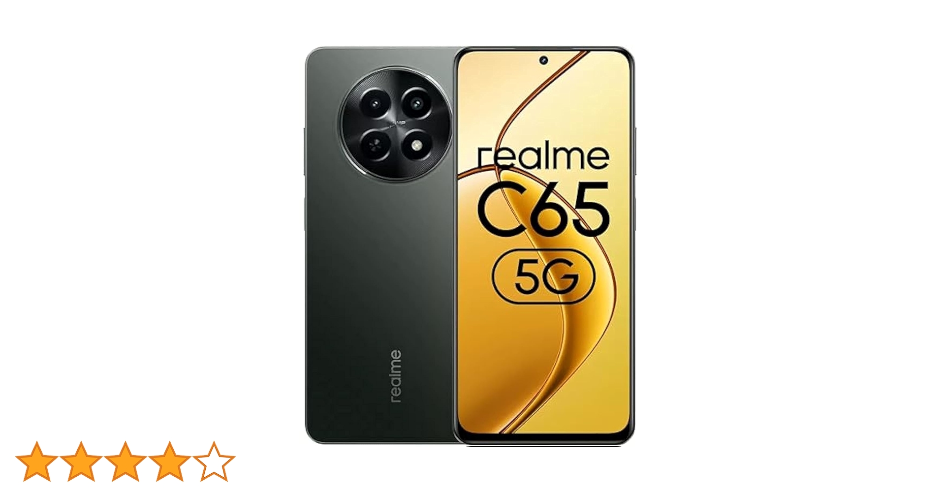 Realme C65, Glowing Black, 6GB + 128GB : Amazon.in: Electronics